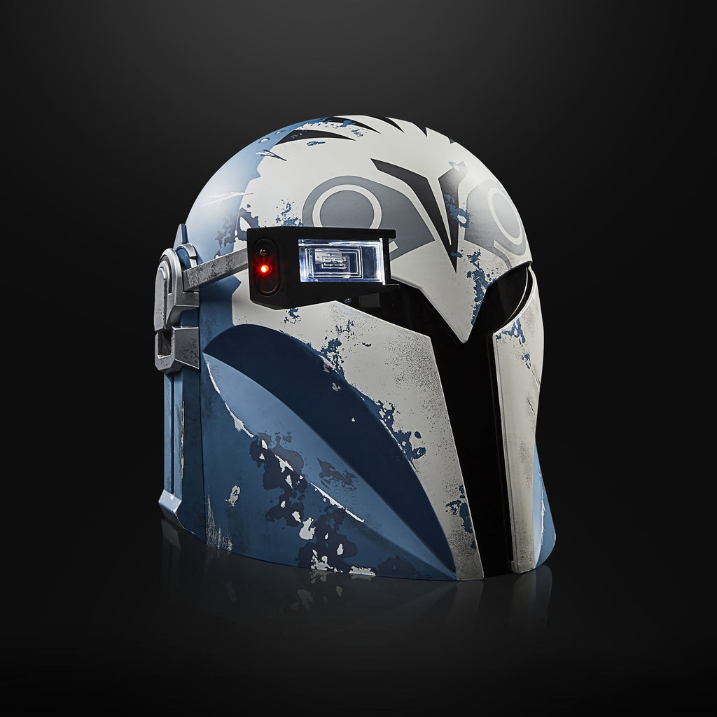 Produktbild Bo-Katan Premium Helm Replik Re-Armored mit Lichteffekten - Star Wars The Mandalorian