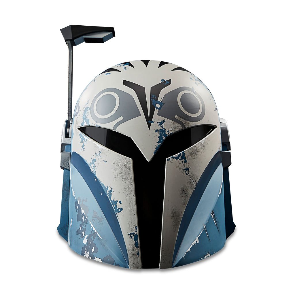 Produktbild Bo-Katan Premium Helm Replik Re-Armored mit Lichteffekten - Star Wars The Mandalorian