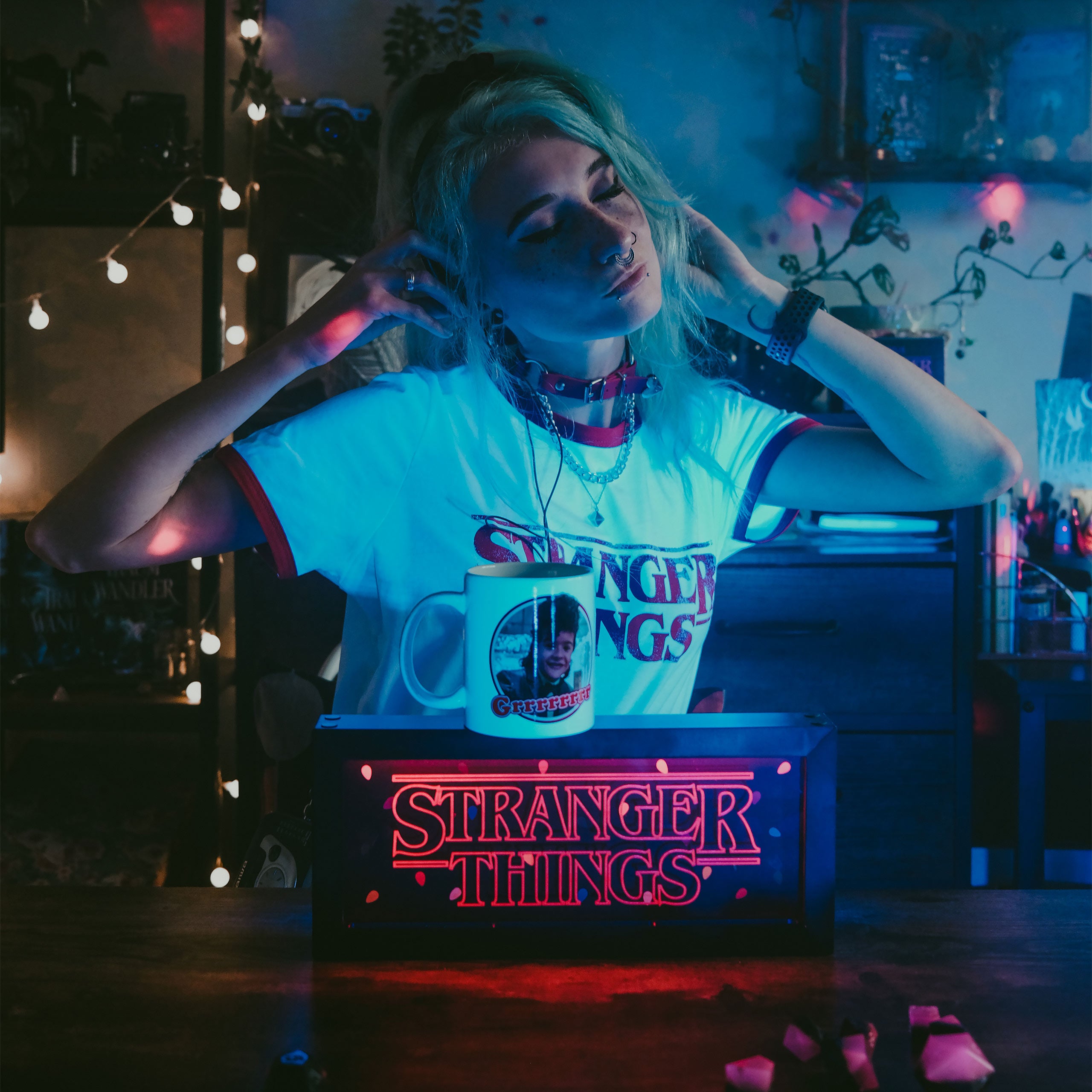 Stranger Things - Upside Down Lampe – Elbenwald