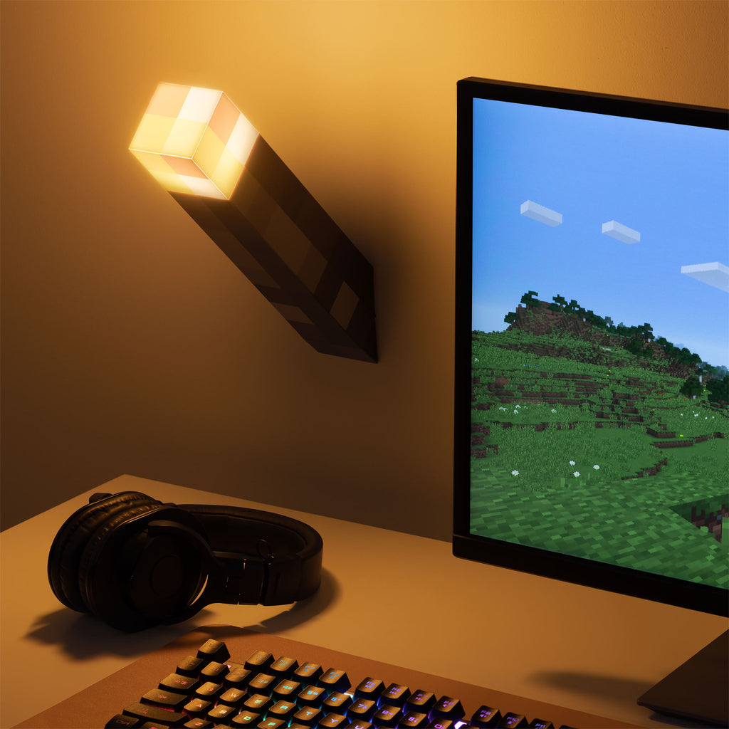 Produktbild Minecraft - Fackel Lampe 28 cm