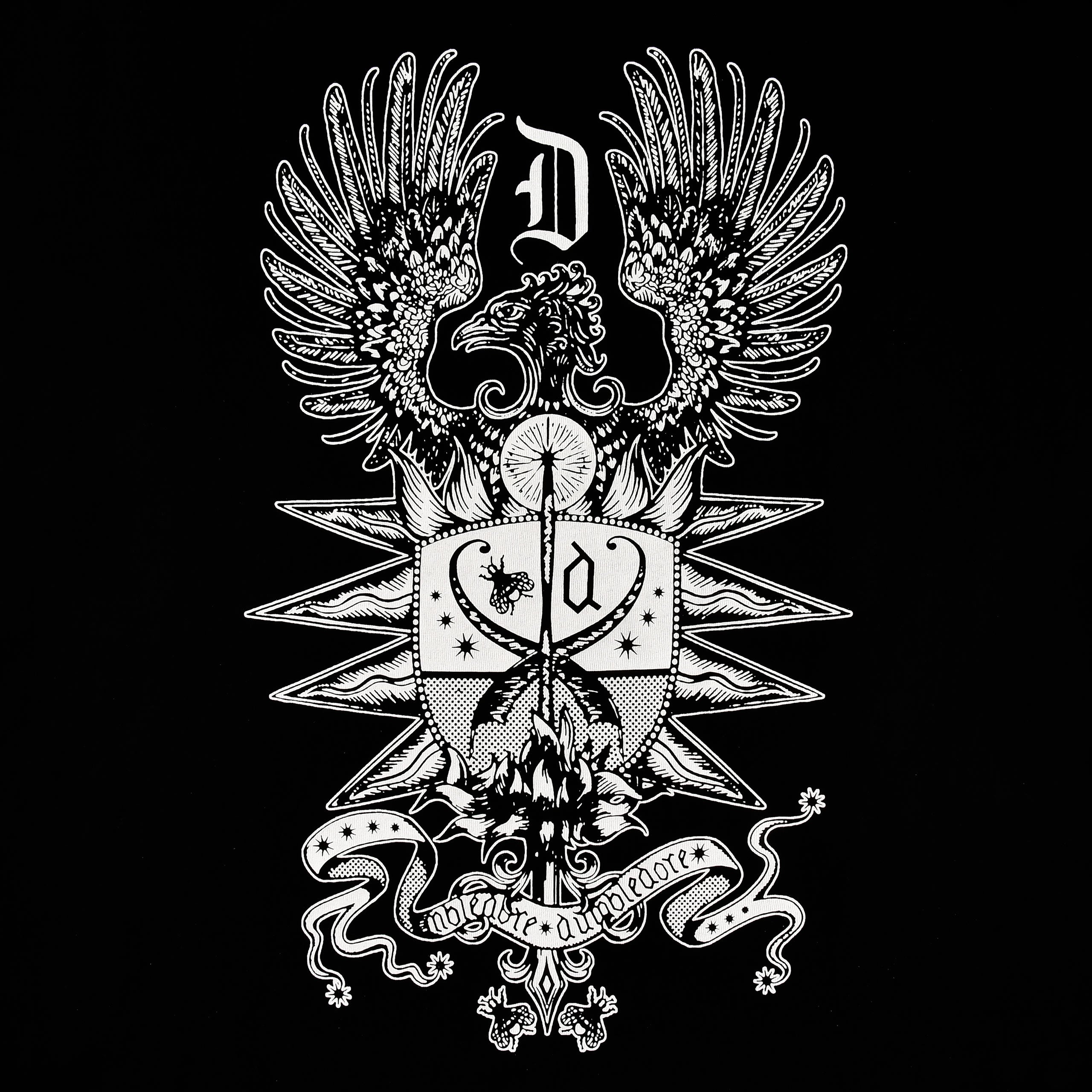 Produktbild Dumbledore Wappen T-Shirt schwarz - Phantastische Tierwesen