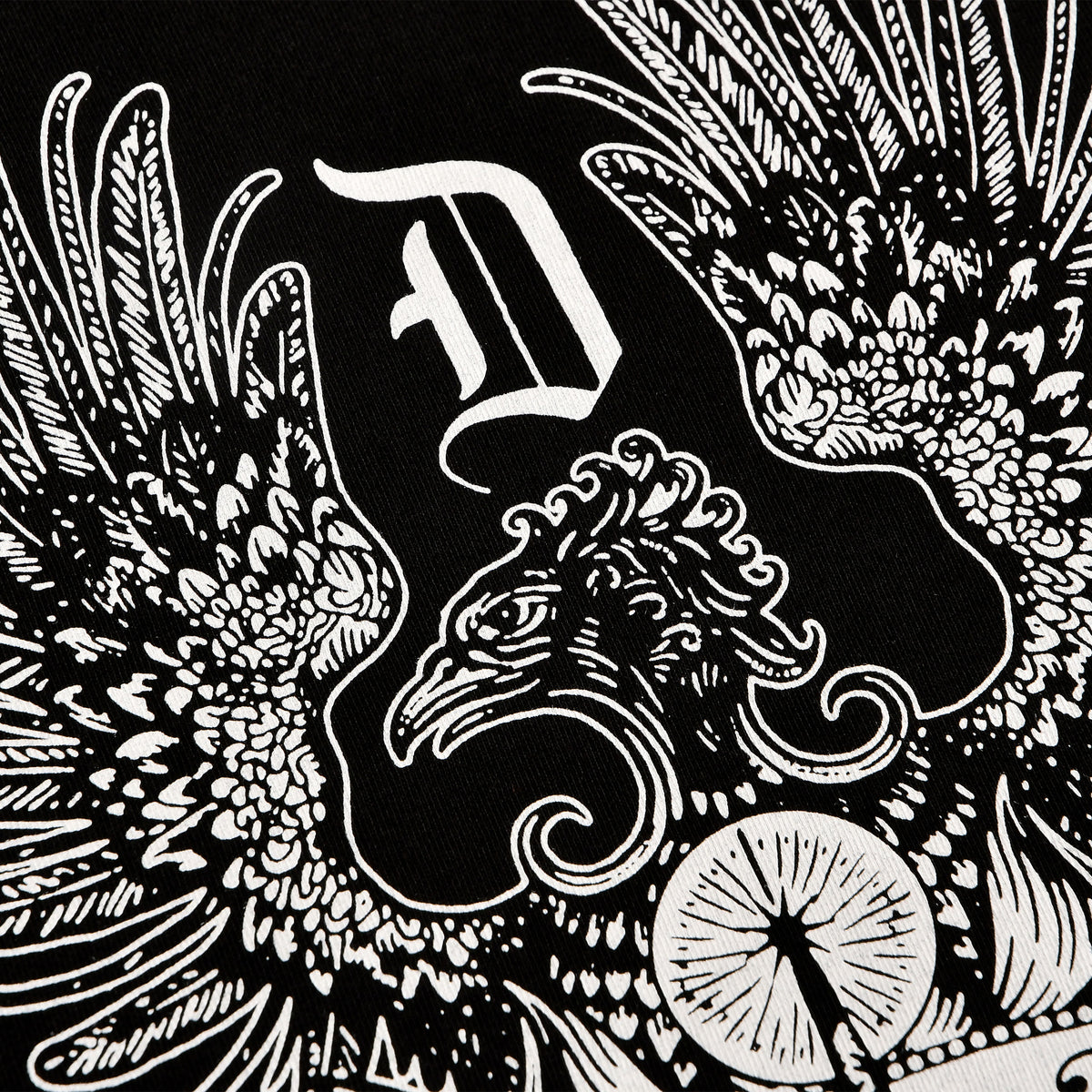 Produktbild Dumbledore Wappen T-Shirt schwarz - Phantastische Tierwesen