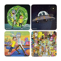 Produktbild Rick and Morty - Generic Untersetzer 4er Set