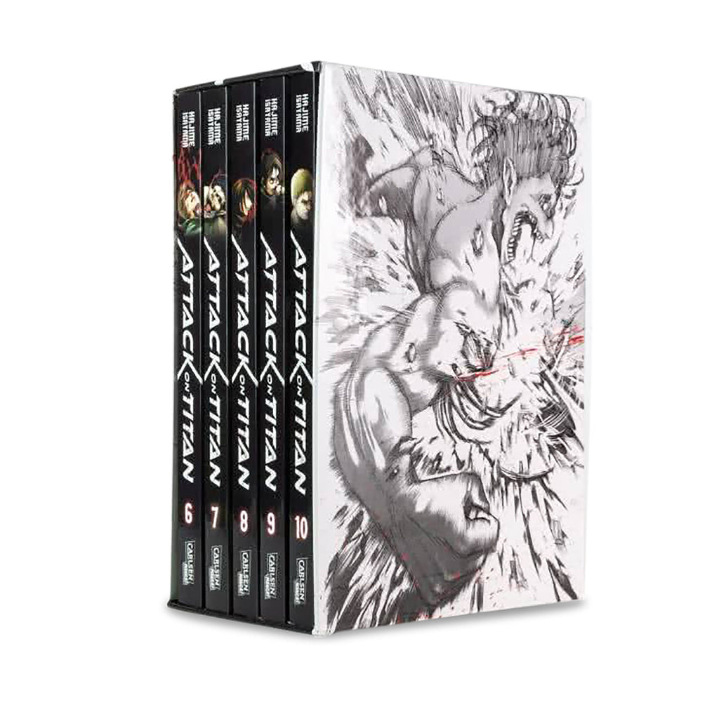 Produktbild Attack on Titan - Sammelschuber Band 6-10