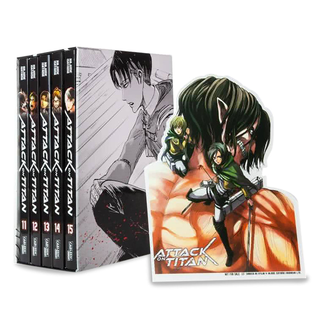 Produktbild Attack on Titan - Sammelschuber Band 11-15