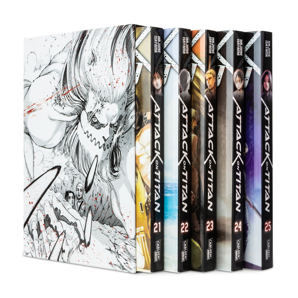 Product image Attack on Titan - Collector's Box Volume 21-25