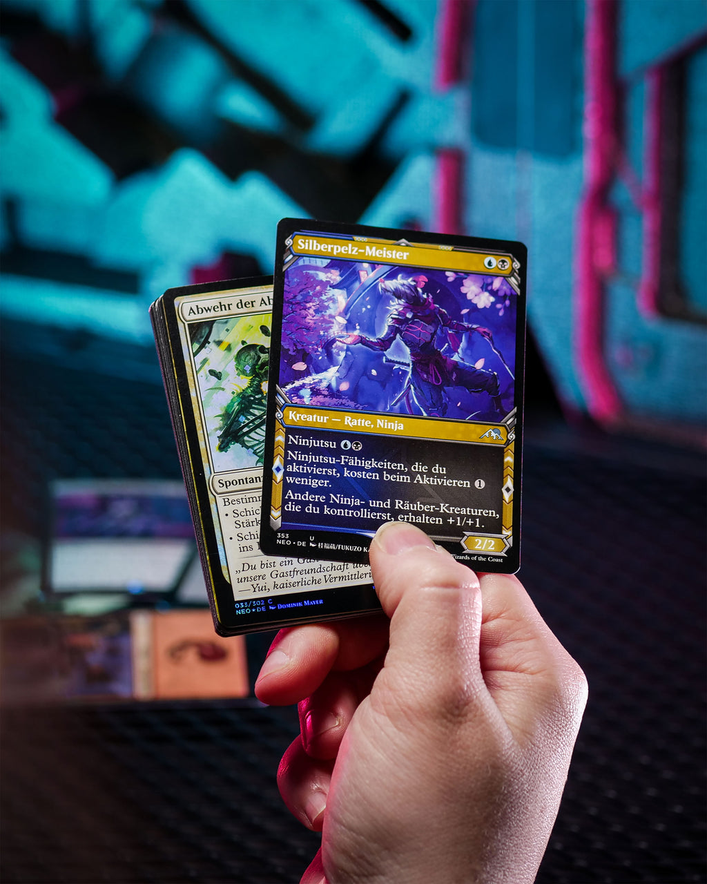 Produktbild Magic The Gathering - Kamigawa Neon-Dynastie Sammler Booster
