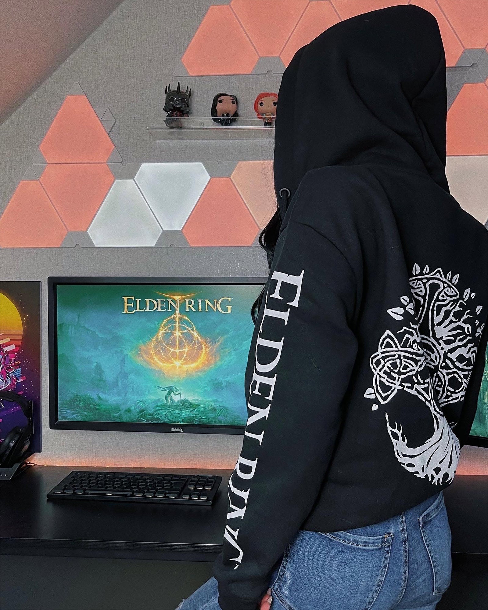Produktbild Elden Ring - Logo Kapuzenjacke schwarz