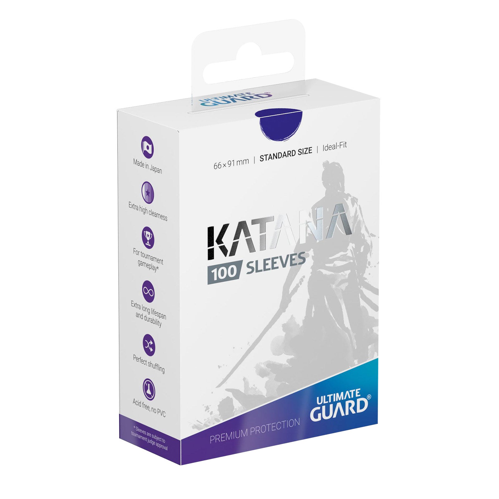 Produktbild Kartenhüllen Ultimate Guard für Sammelkarten blau 100er Set