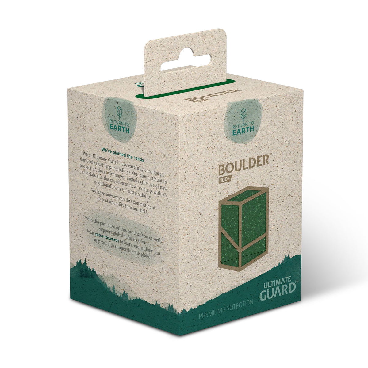 Produktbild Sammelkartenbox Ultimate Guard grün für 100 Karten