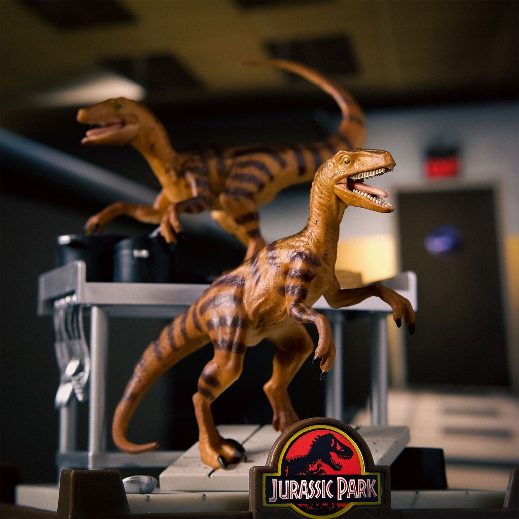 Produktbild Jurassic Park - Velociraptor Figurenset