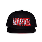 Produktbild Marvel - Comic Logo Snapback Cap schwarz