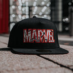 Produktbild Marvel - Comic Logo Snapback Cap schwarz