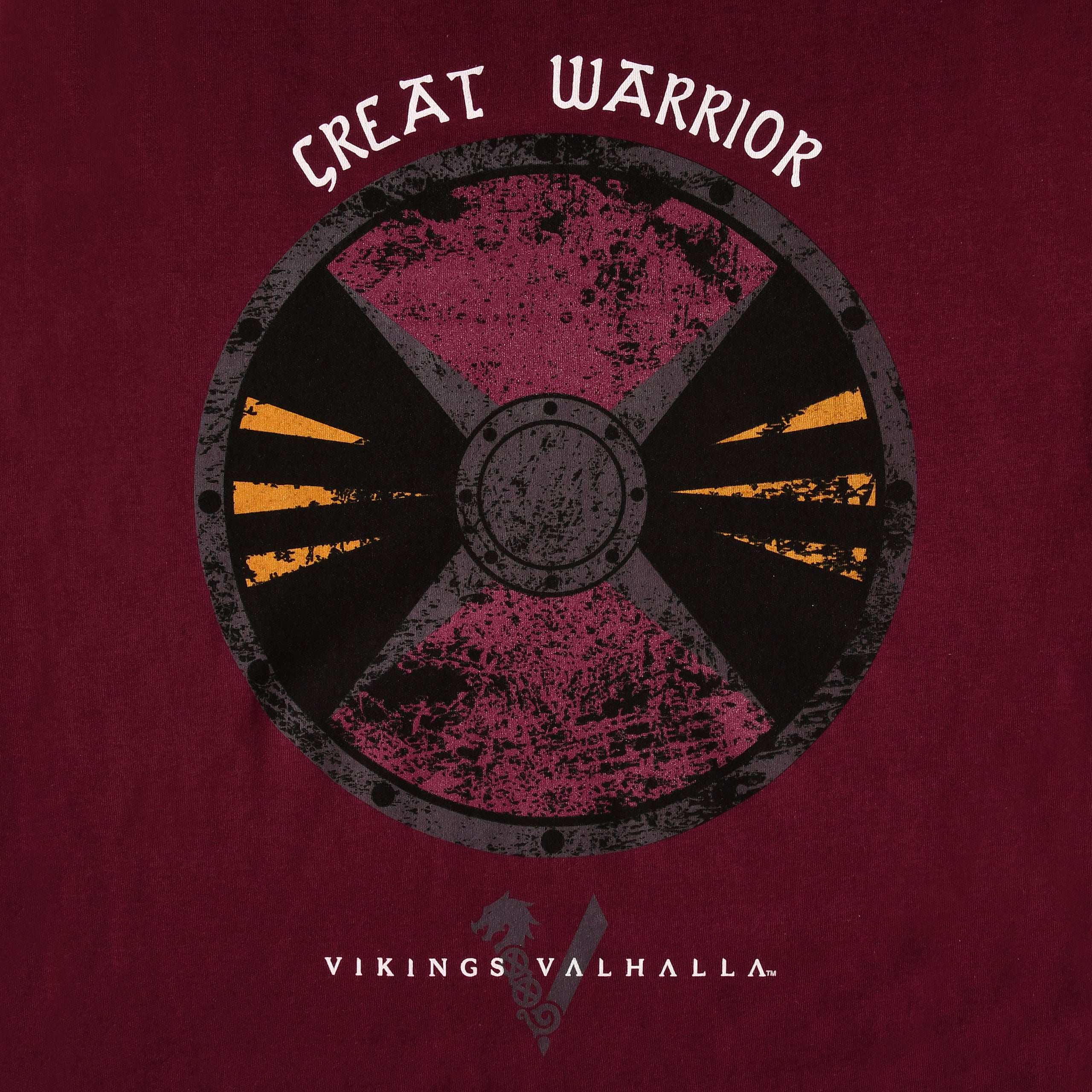 Produktbild Vikings Valhalla - Great Warrior T-Shirt rot