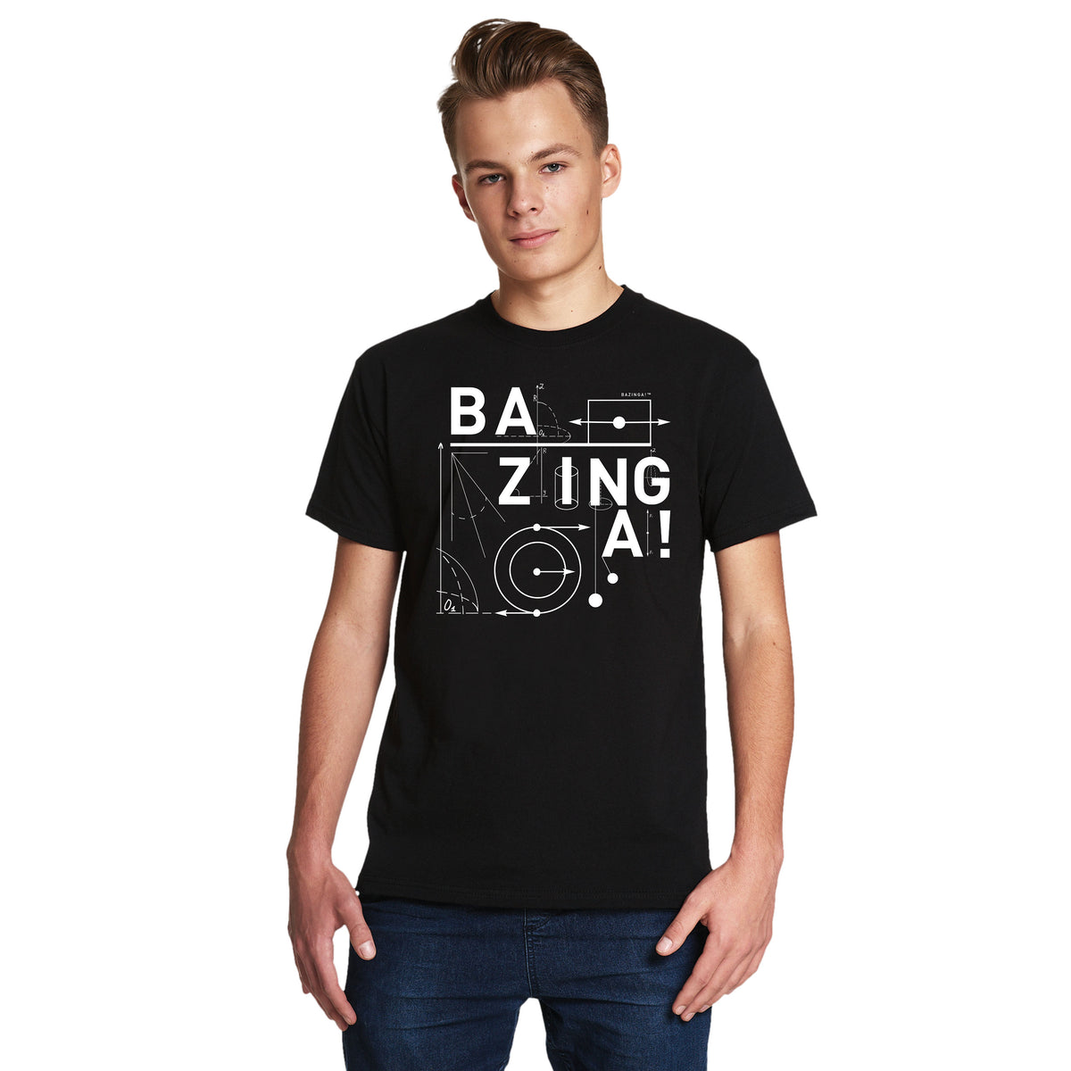 Produktbild Bazinga! T-Shirt schwarz - The Big Bang Theory