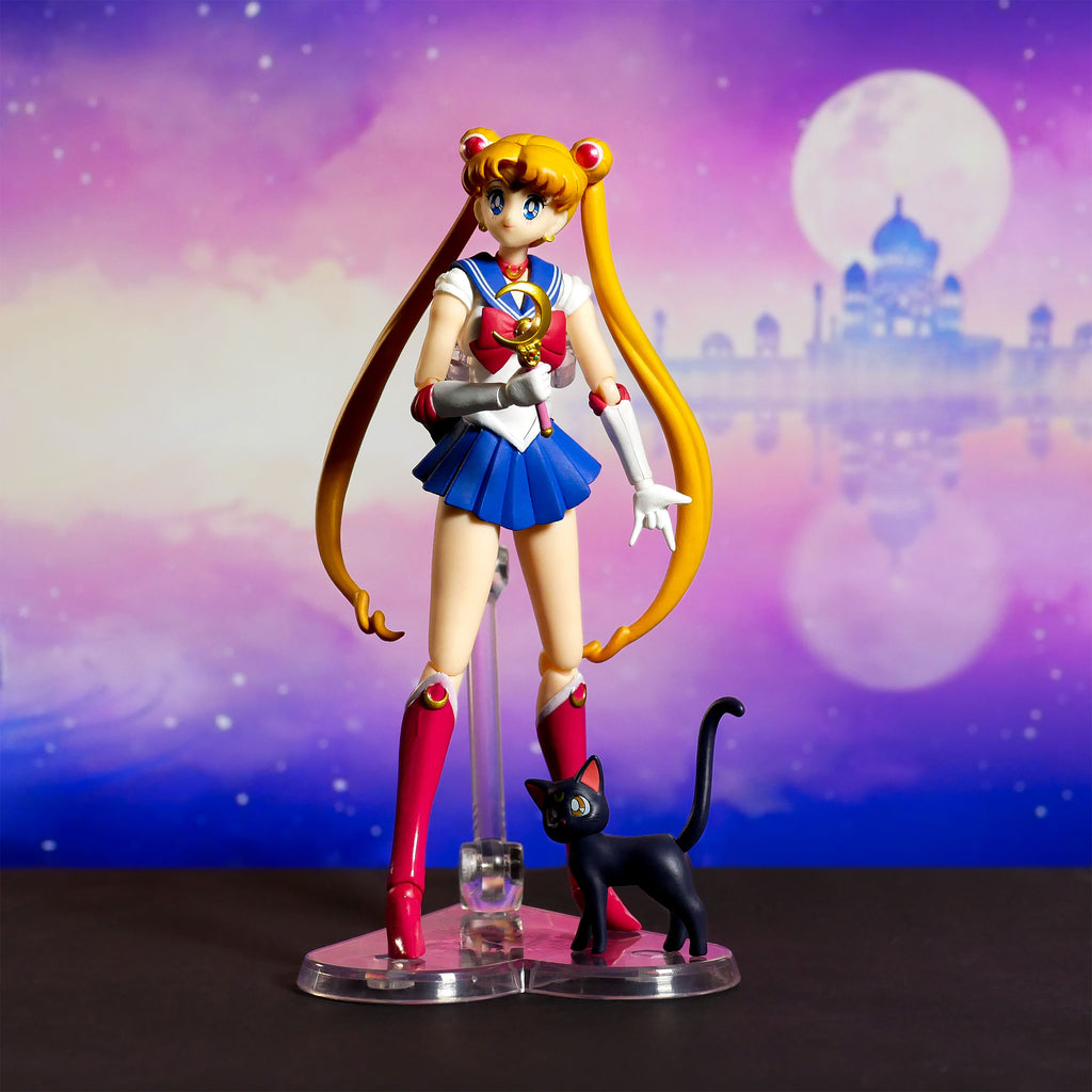 Sailor Moon mit Luna Actionfigur Animation Color Edition