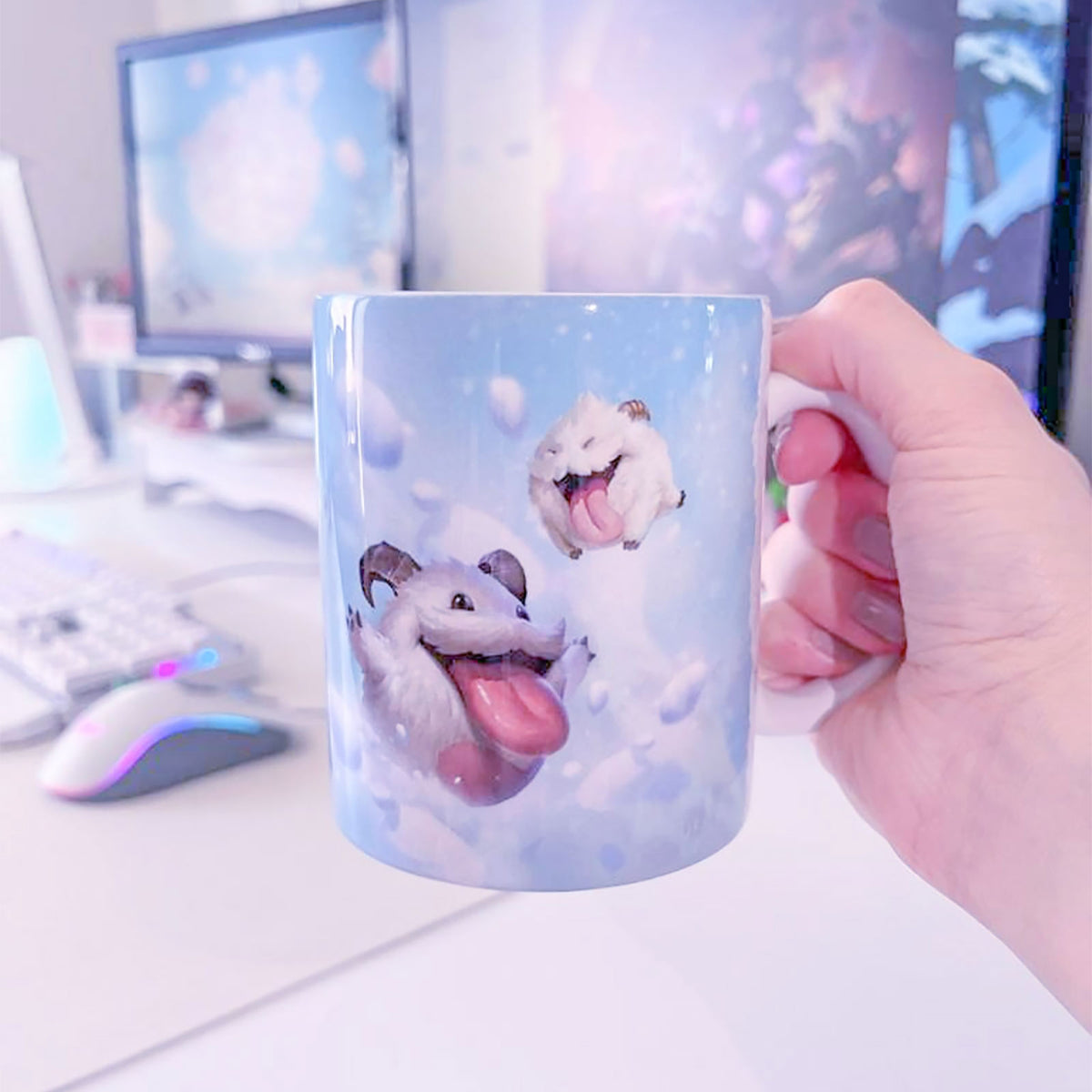 Produktbild League of Legends - Braum & Poros Tasse