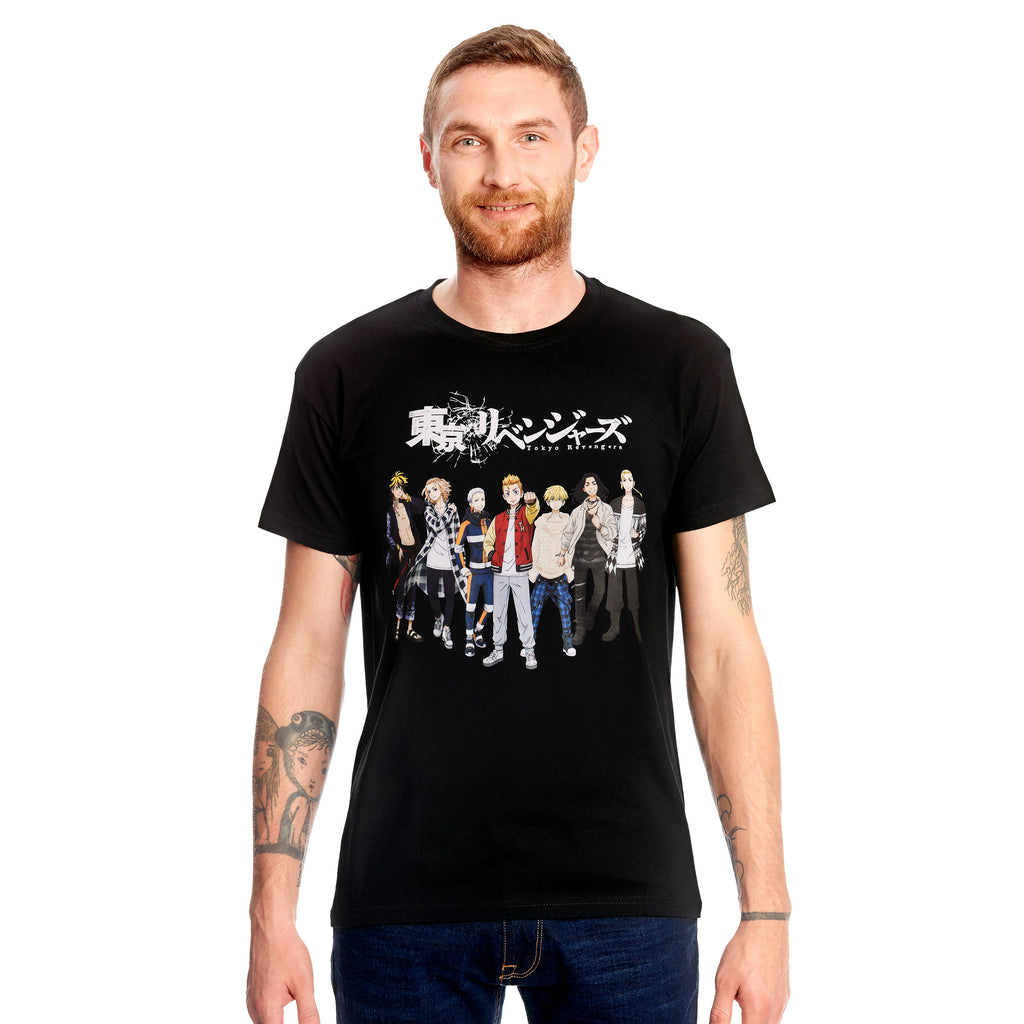 Tokyo Revengers - Group T-Shirt schwarz