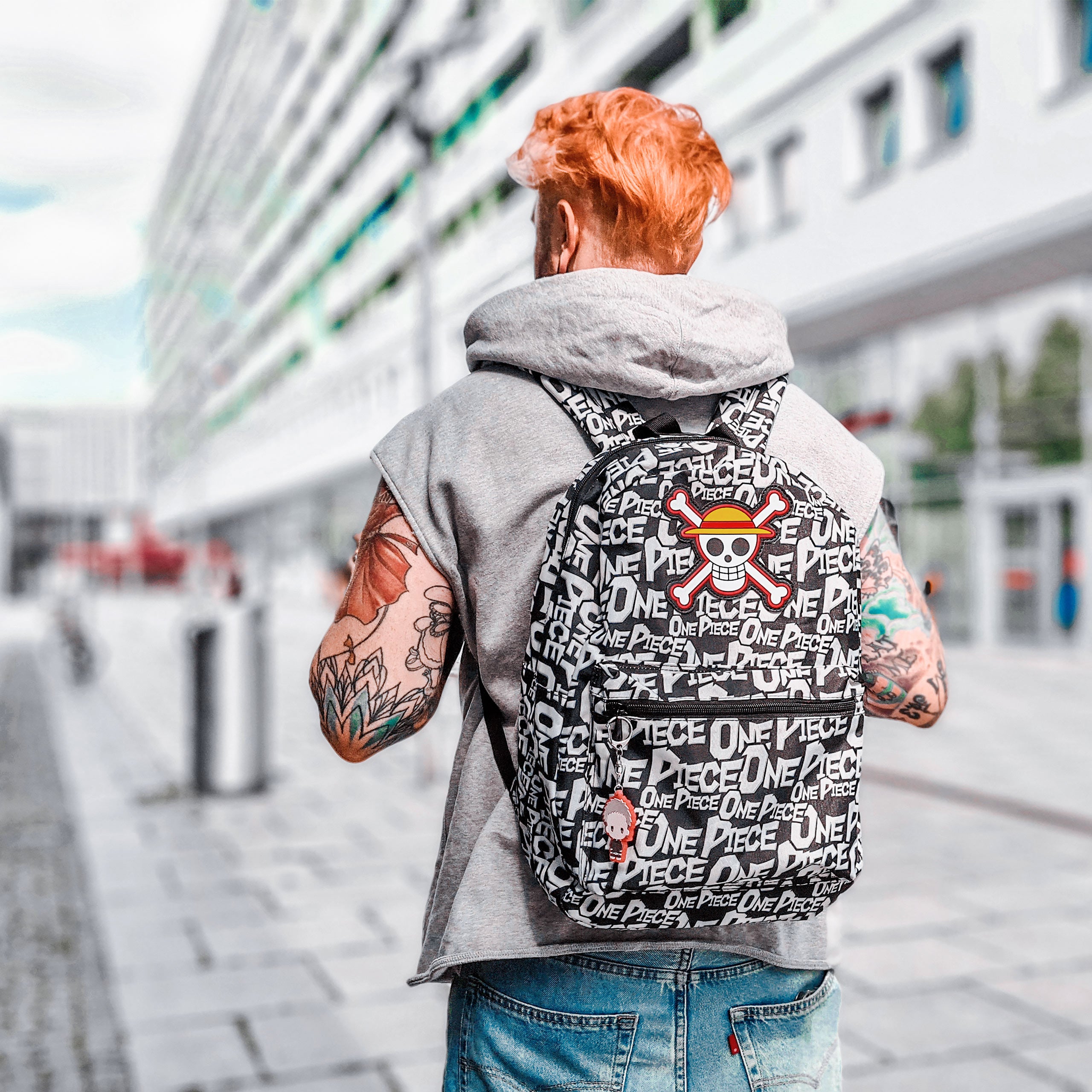 Produktbild One Piece - Strohhutbande Skull Rucksack