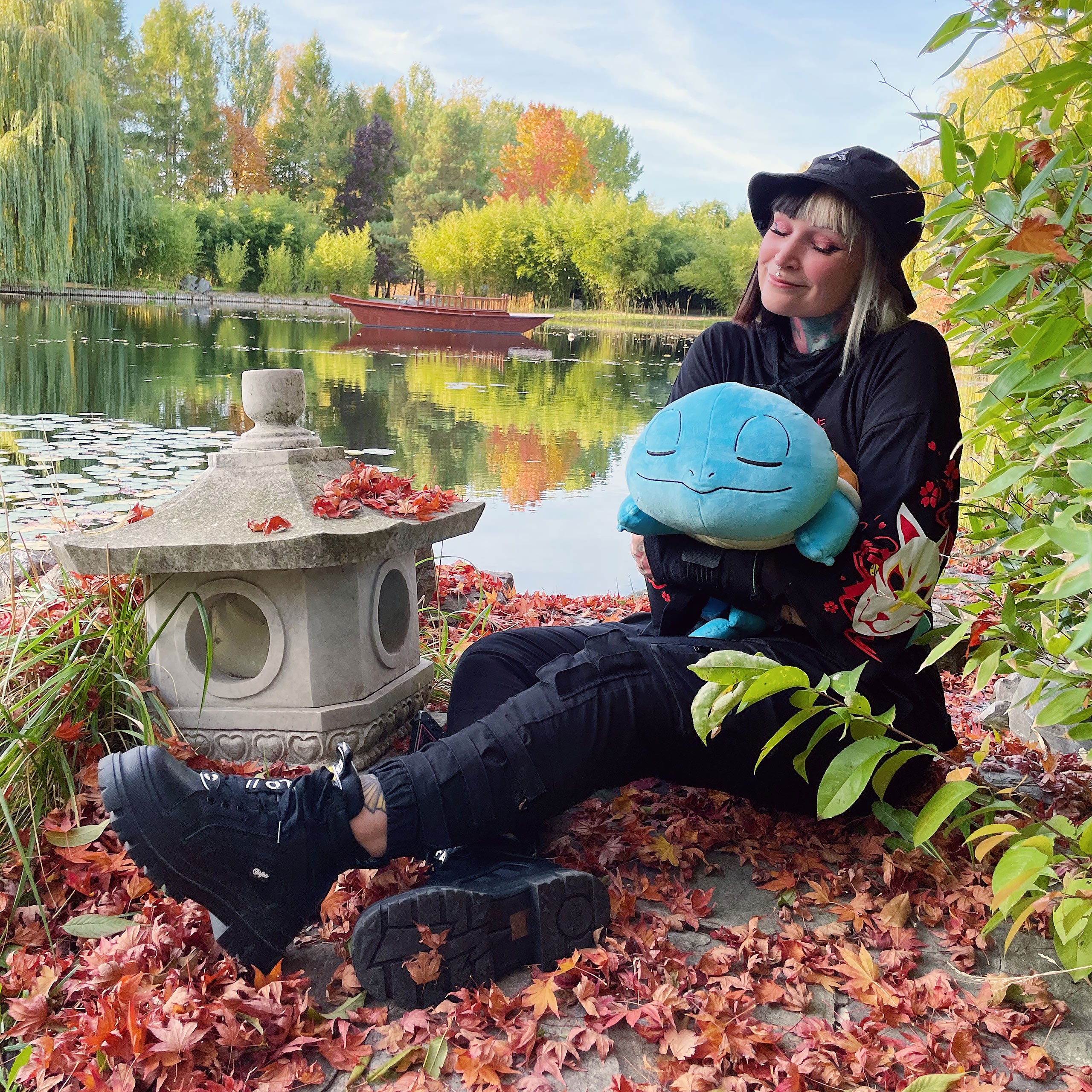 Produktbild Pokemon - Schiggy Plüsch Figur schlafend