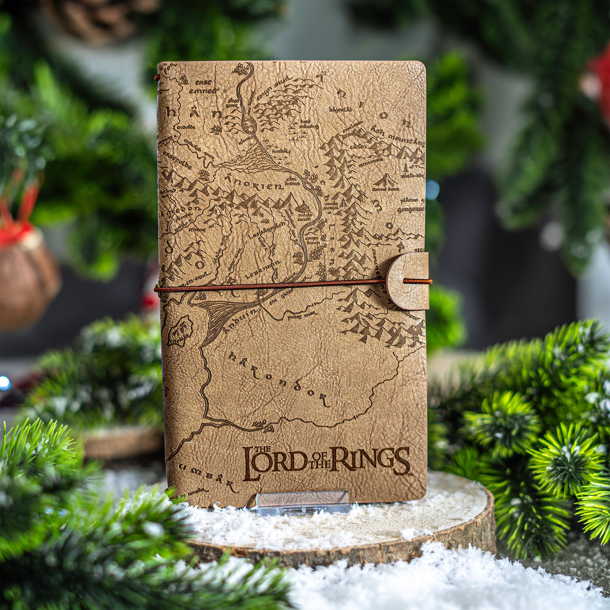 Produktbild Der Herr der Ringe - Mittelerdekarte Notizbuch