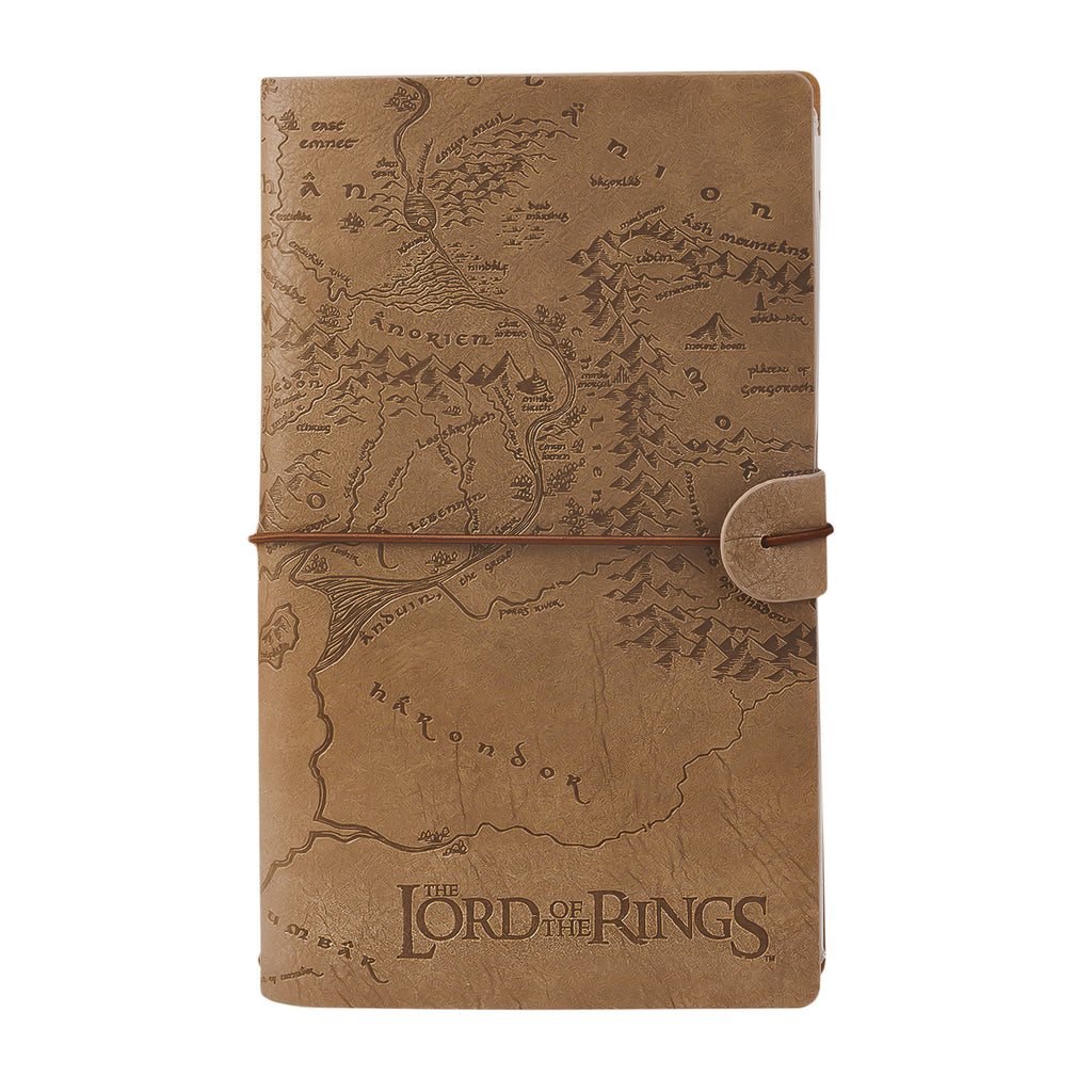 Produktbild Der Herr der Ringe - Mittelerdekarte Notizbuch