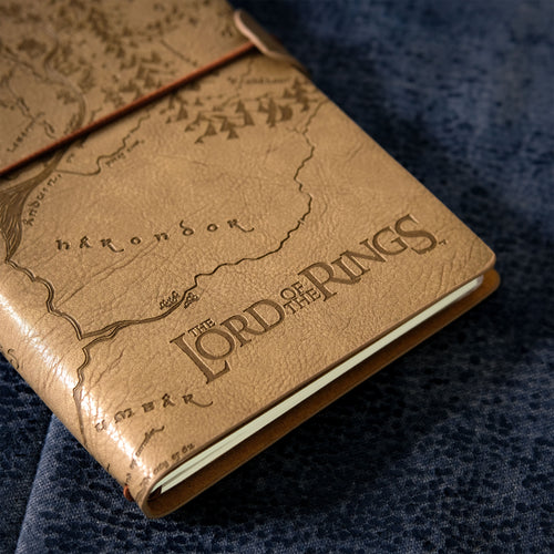 Produktbild Der Herr der Ringe - Mittelerdekarte Notizbuch
