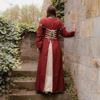 Produktbild Mittelalter Kleid Larina rot-beige
