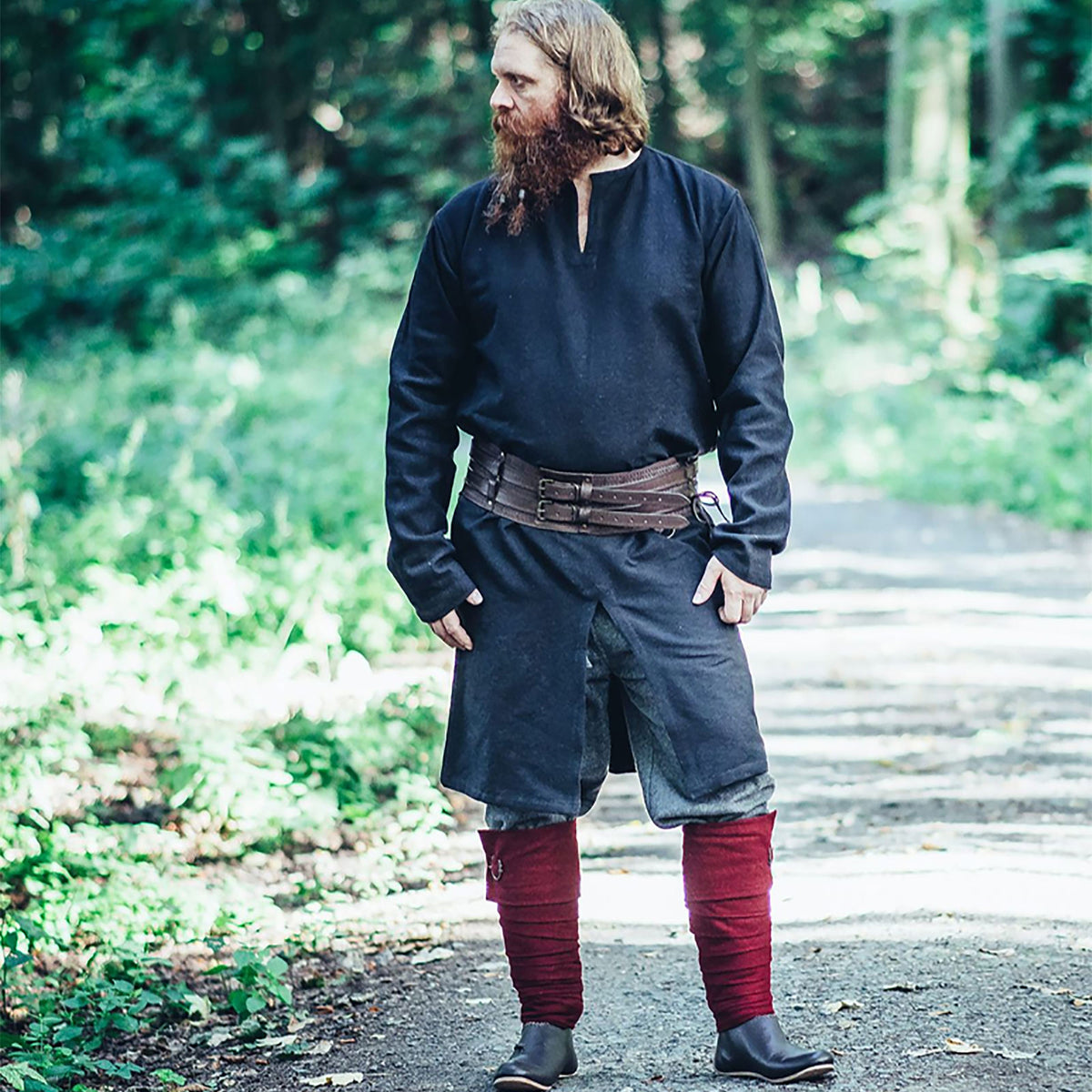Produktbild Mittelalter Tunika Lennart schwarz