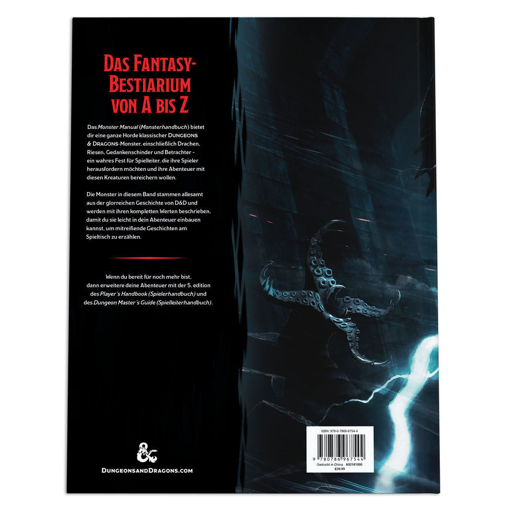 Produktbild Dungeons & Dragons - Monster Manual Grundregelwerke