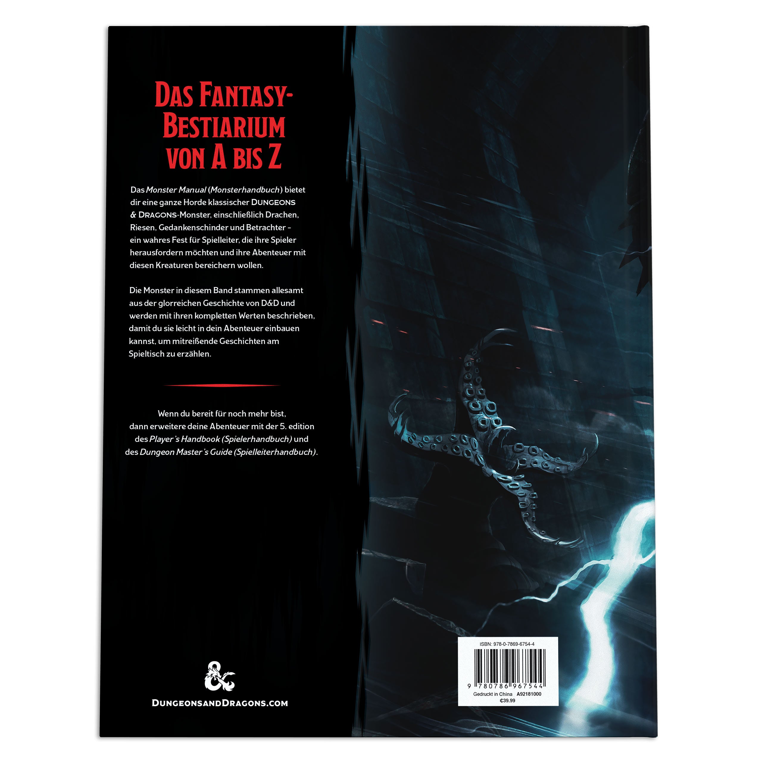 Produktbild Dungeons & Dragons - Monster Manual Grundregelwerke