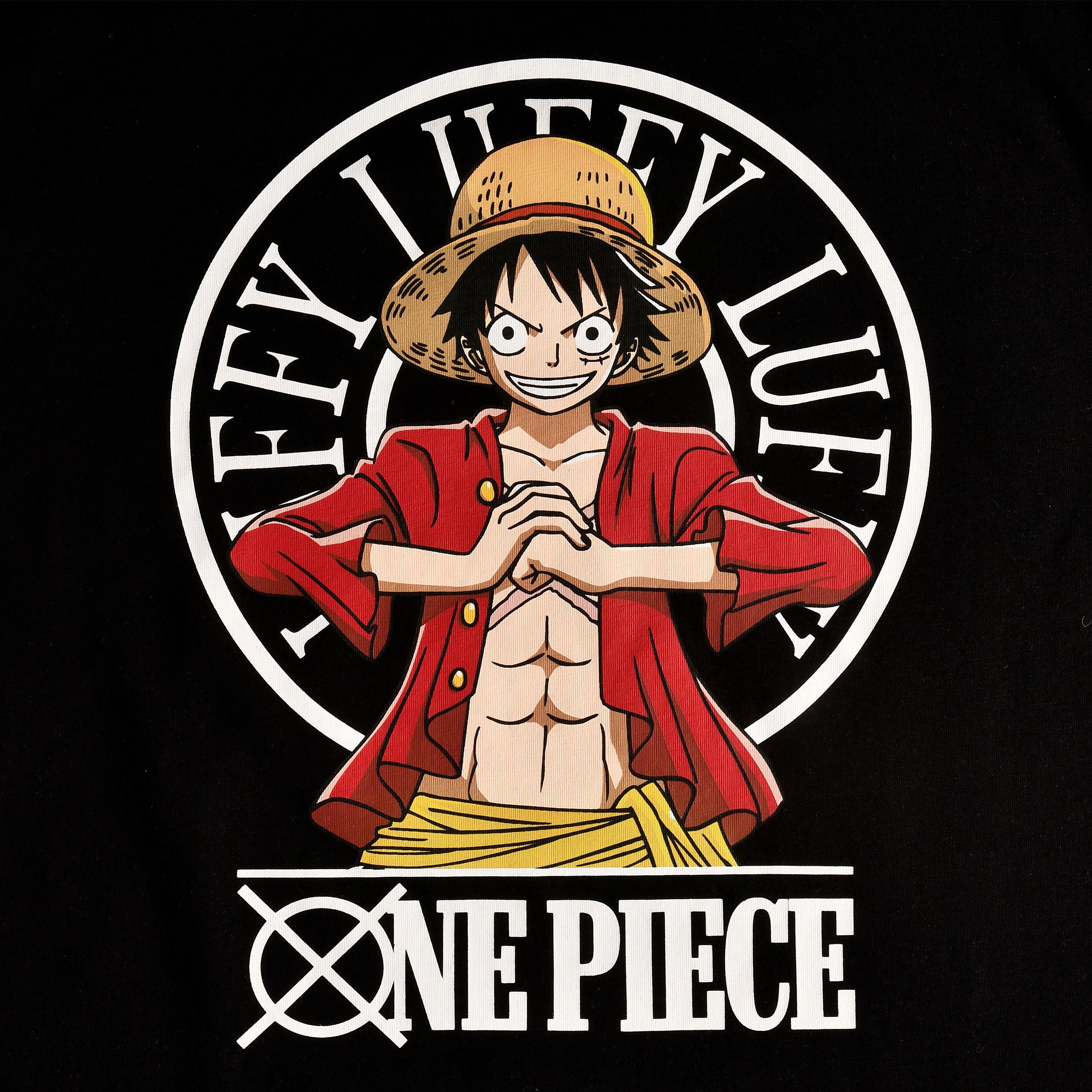 Produktbild One Piece - Monkey D. Luffy T-Shirt schwarz