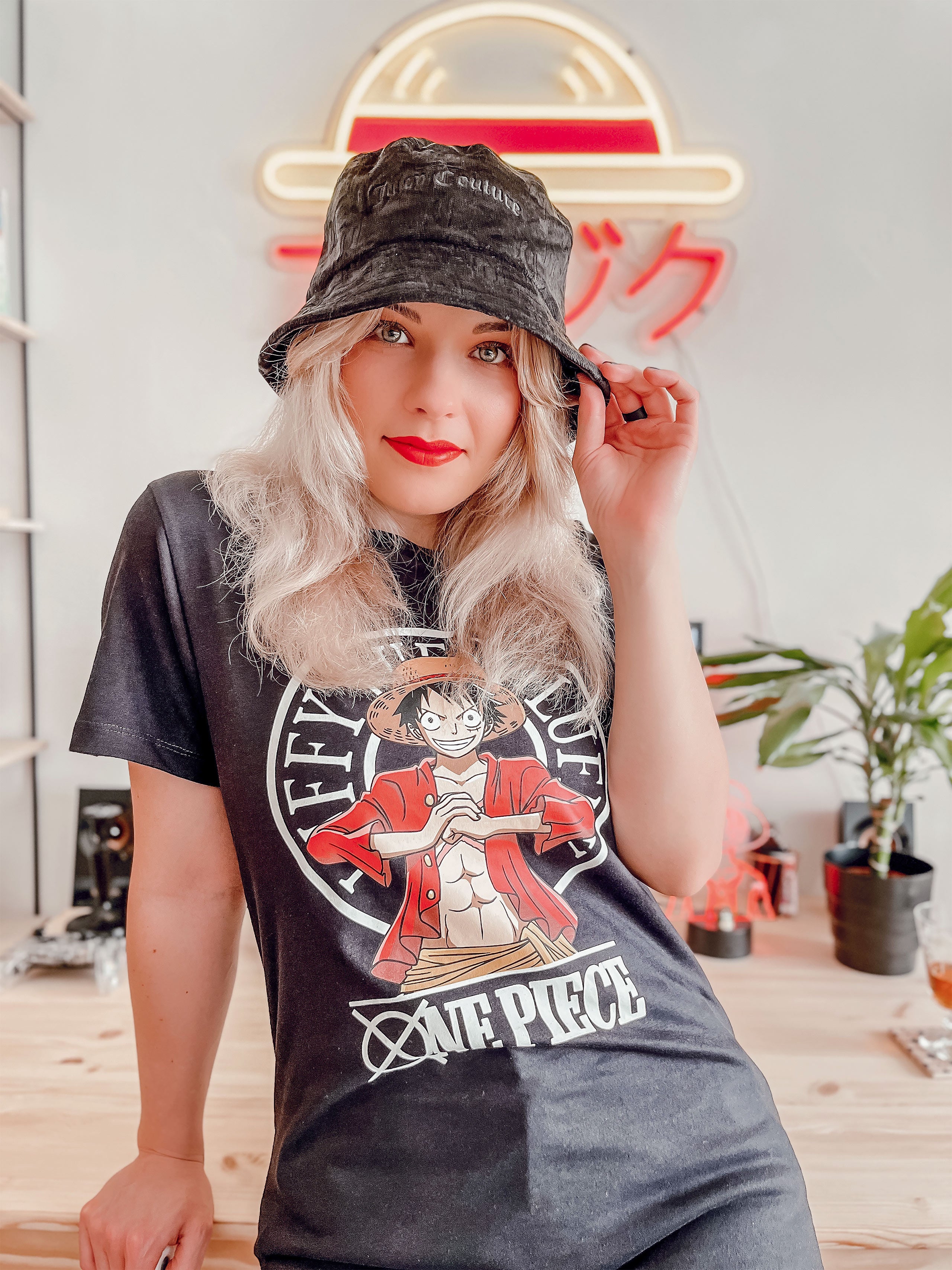 Produktbild One Piece - Monkey D. Luffy T-Shirt schwarz