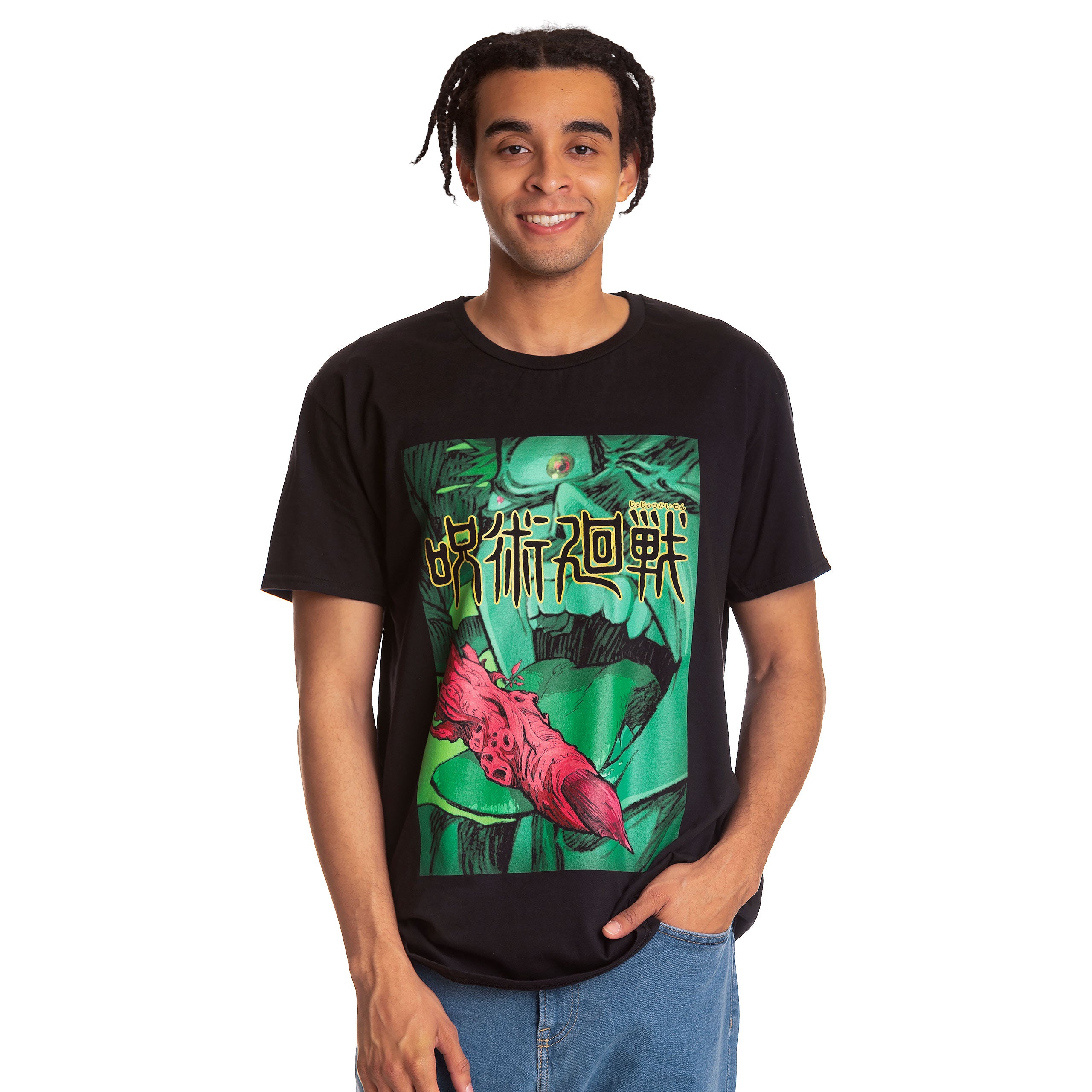 Produktbild Jujutsu Kaisen - Finger Licking T-Shirt schwarz