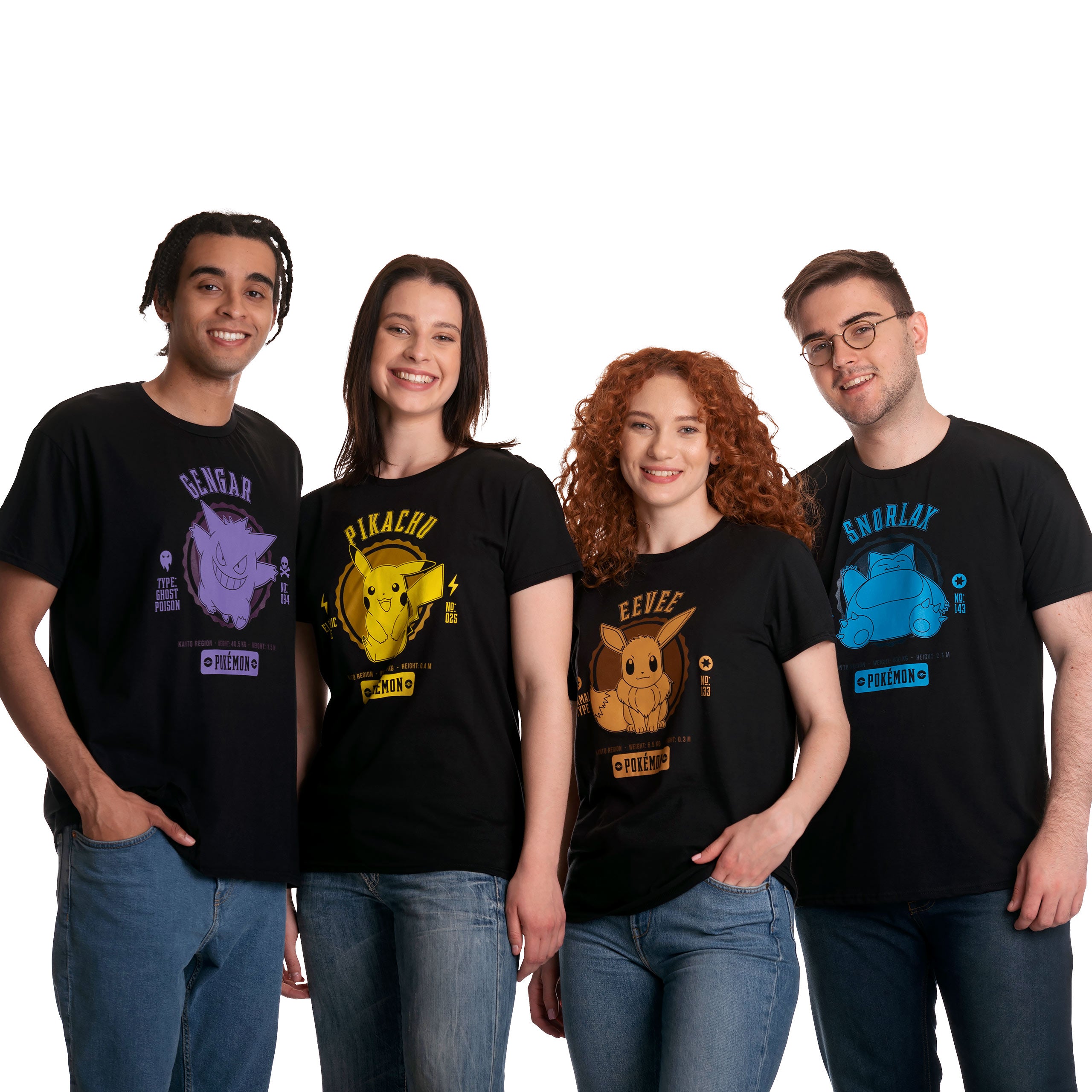 Produktbild Pokemon - Relaxo College T-Shirt schwarz
