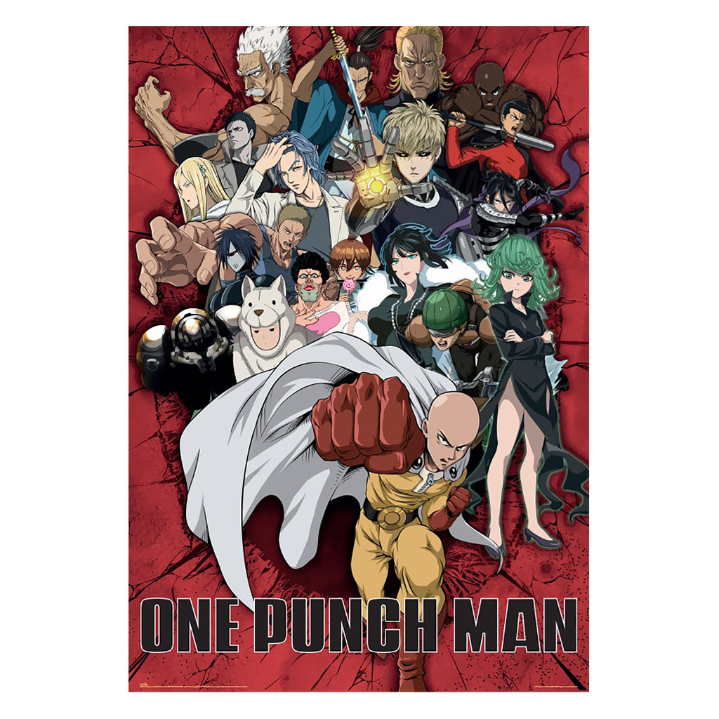 One Punch Man - Heroes Poster