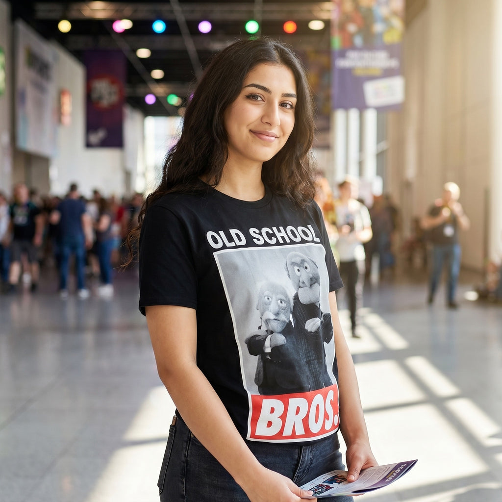 Produktbild Muppets - Old School Bros. T-Shirt schwarz