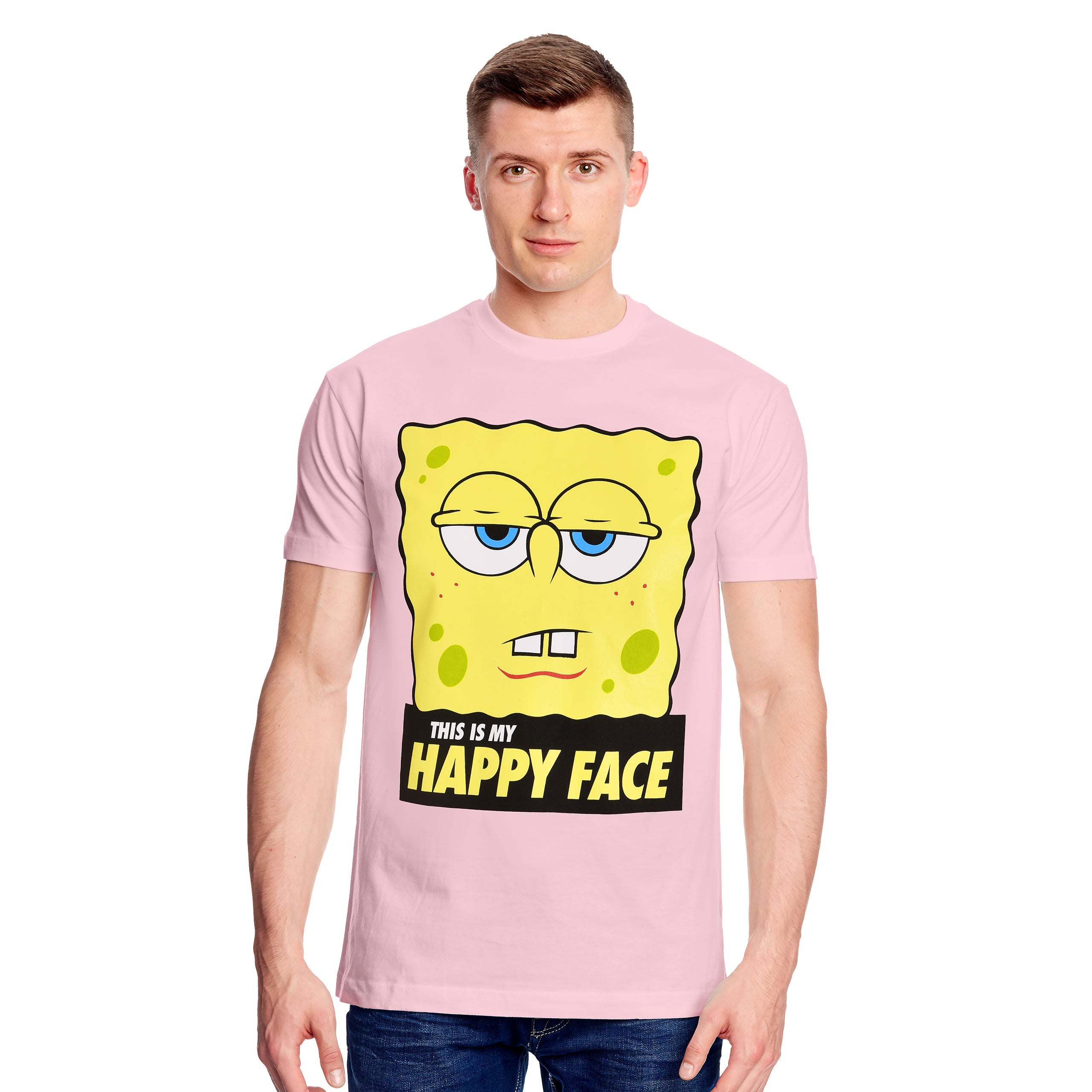Produktbild SpongeBob Schwammkopf- Character T-Shirt rosa