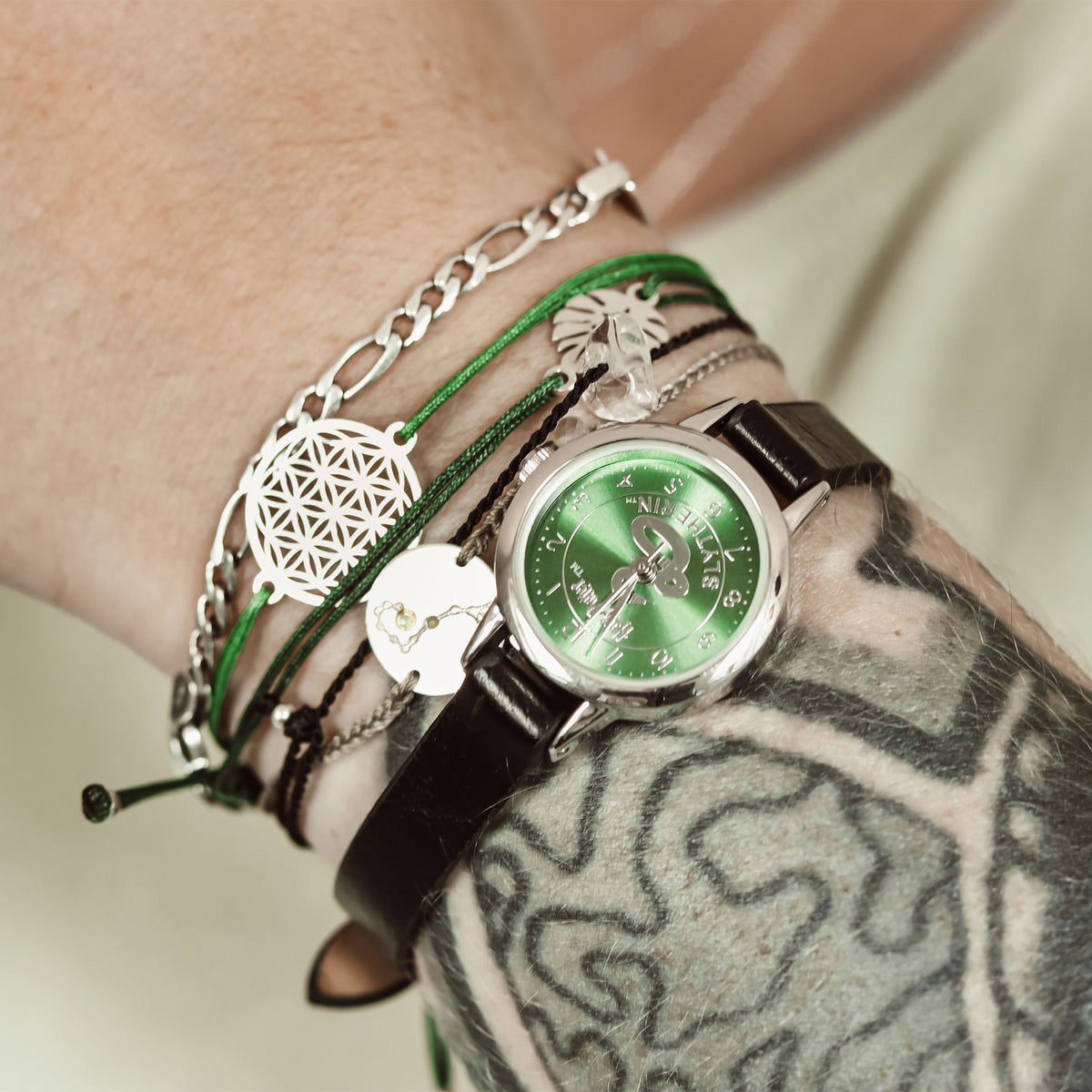Produktbild Harry Potter - Slytherin Wappentier Armbanduhr