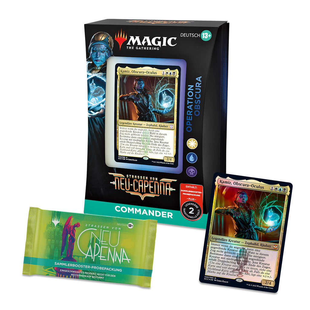 Produktbild Straßen von Neu-Capenna - Operation Obscura Commander Deck - Magic The Gathering