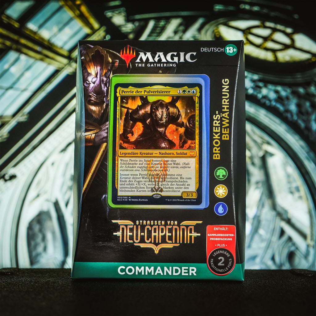 Produktbild Straßen von Neu-Capenna - Brokers-Bewährung Commander Deck - Magic The Gathering