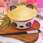 Produktbild Panda Kawaii Schale mit Deckel für Anime Fans