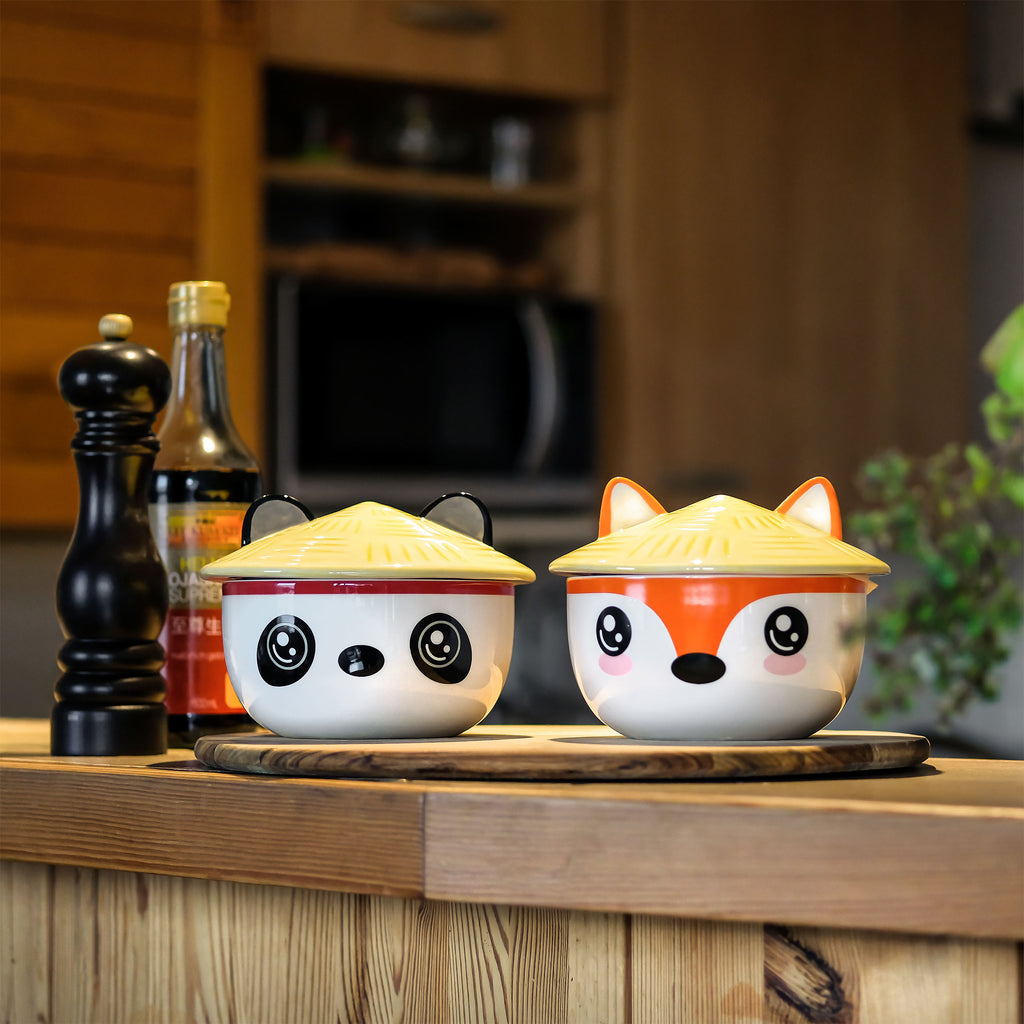 Produktbild Panda Kawaii Schale mit Deckel für Anime Fans