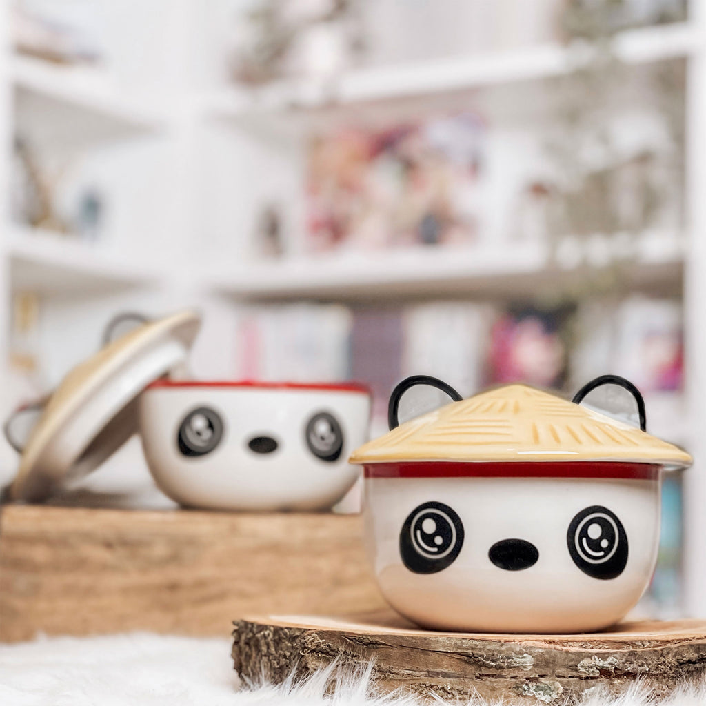 Produktbild Panda Kawaii Schale mit Deckel für Anime Fans