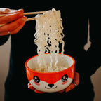 Produktbild Fuchs Kawaii Schale mit Deckel für Anime Fans