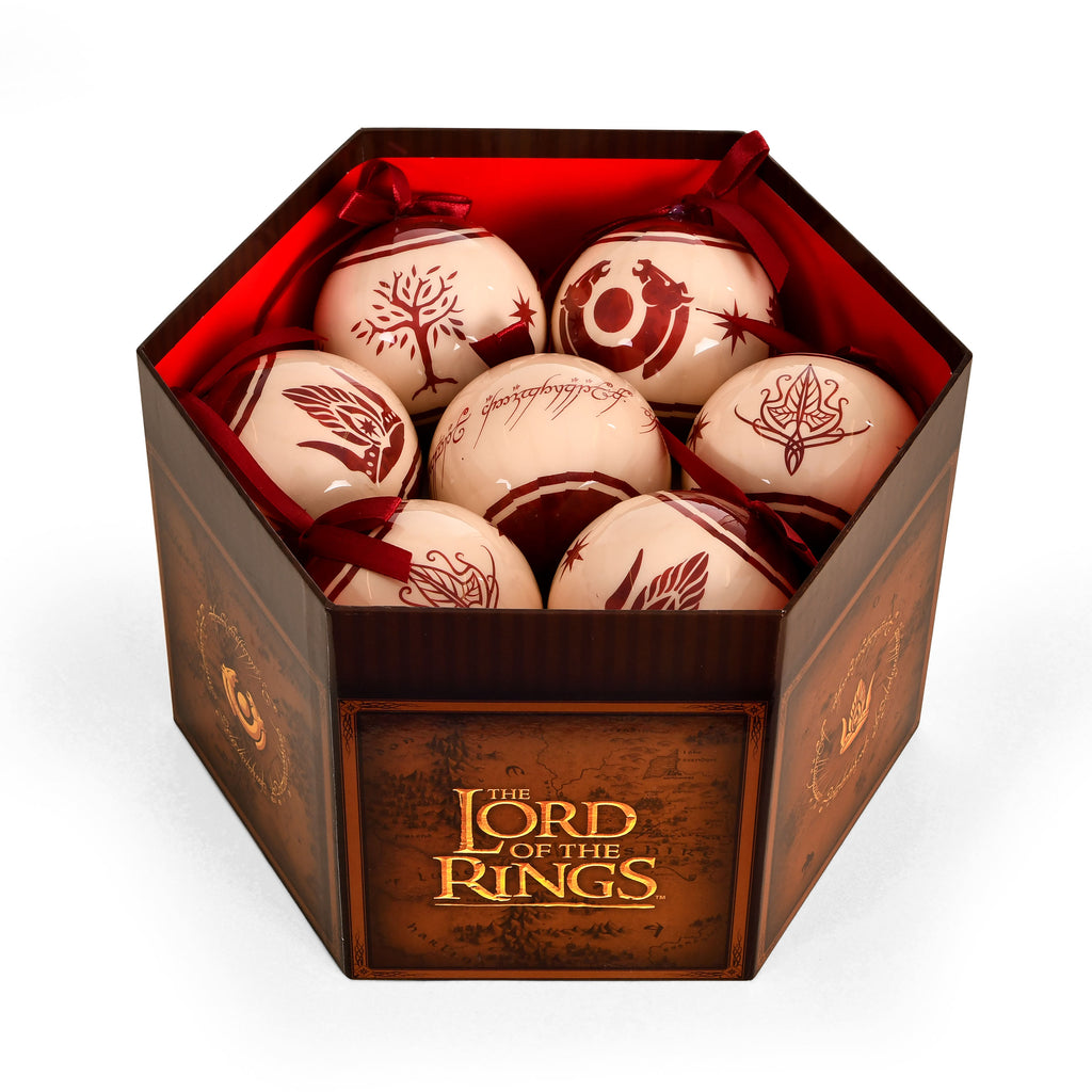 Product image The Lord of the Rings - Middle Earth Symbols Christmas Tree Baubles 14pcs