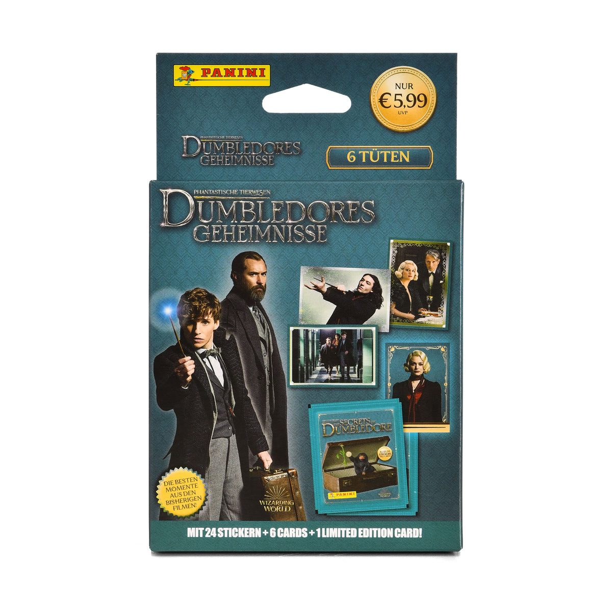 Product image Dumbledore's Secrets Collectible Cards Eco Blister - Fantastic Beasts