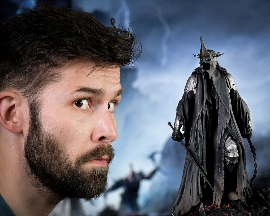 Produktbild Der Herr der Ringe - Hexenkönig von Angmar Saga BDS Art Scale Deluxe Statue