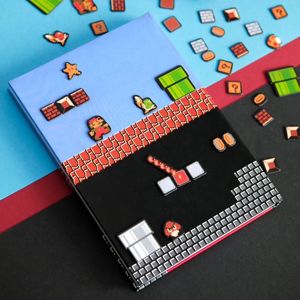 Super Mario - Level Builder Notizbuch A5