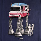 Produktbild Walking Ice Cream T-Shirt für Star Wars Fans blau